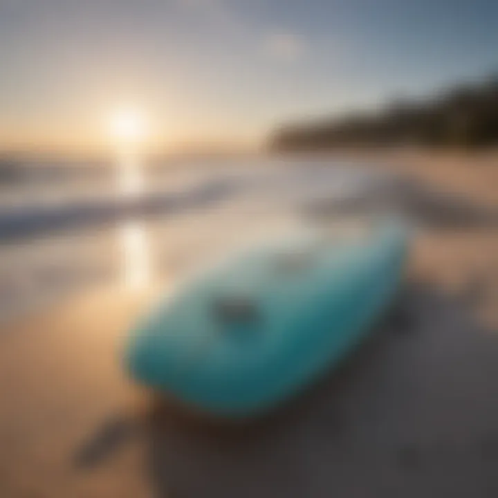 Surfline at Jax Beach surfboard art