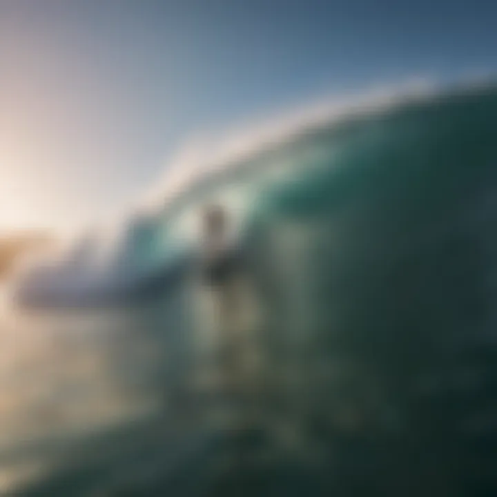 Surfboard with Soft Longboard Wheels