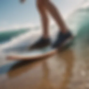 Eco-conscious Footwear Design Inspired by Surfboarding Excellence