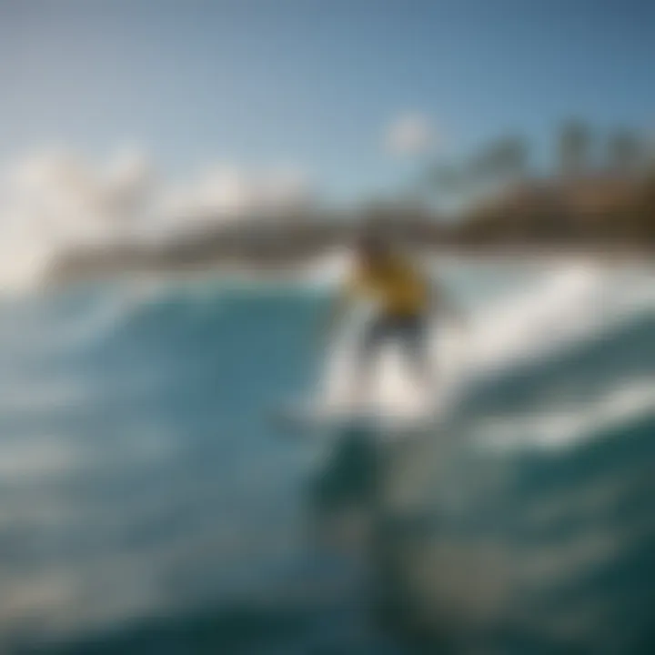 Surfing techniques on Royal Caribbean