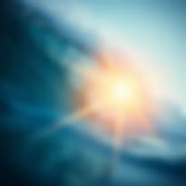 Sound therapy with surf waves