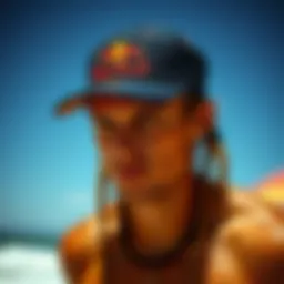 The Red Bull Surf Hat: Merging Functionality and Style in Surf Culture Introduction