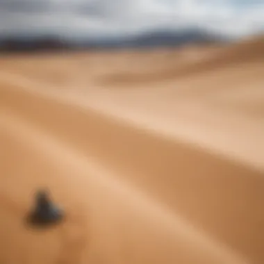 Panoramic view of sandboarding hotspots amidst stunning desert scenery in Peru