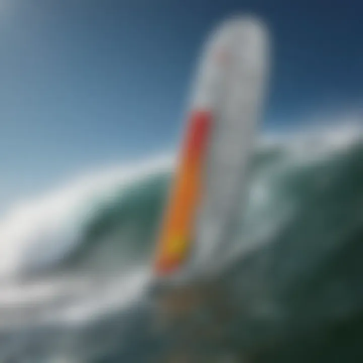 Close-up of a thermometer displaying fluctuating outdoor temperatures, essential for surfers.