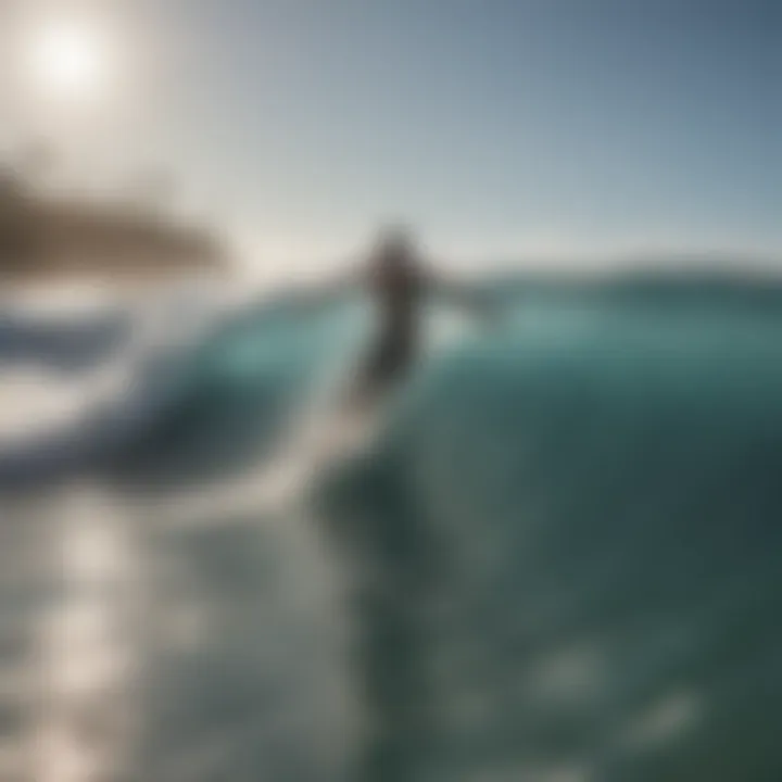 Surfers enjoying waves in a unit surf pool