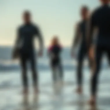 Variety of wetsuit styles