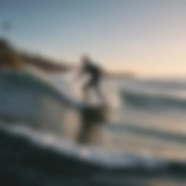 Innovative propulsion system on a powered surfboard