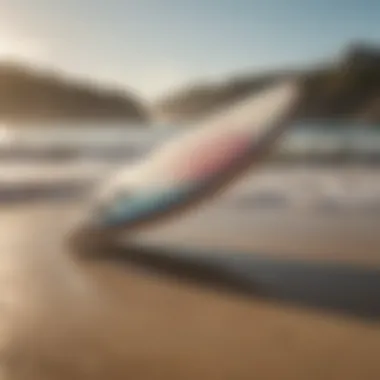 Surfboard on Beach