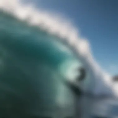 Waterproof WiFi Camera Capturing Wave Action