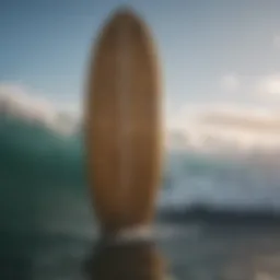Wide surfboard design concept
